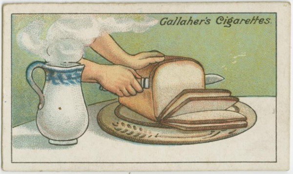 6. Wie Sie dünne Scheiben von weichem Brot abschneiden