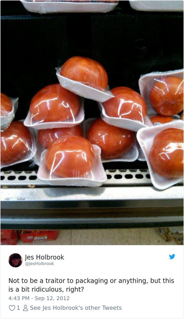 3. Tomaten per stuk verpakt in trays.