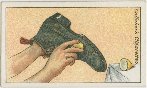19. Clean your shoes with a lemon cut in half and they will look like new!