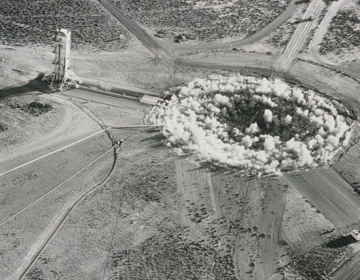11. La detonazione di un ordigno sotterraneo avvenuta in Mississippi il 22 ottobre 1964