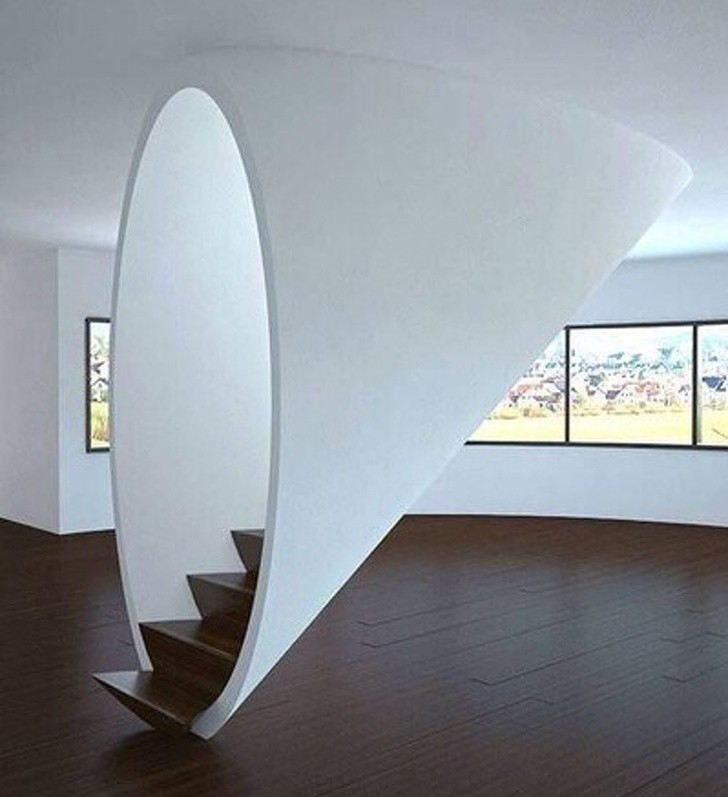 21. Diese Treppe ist ein echtes Kunstwerk...
