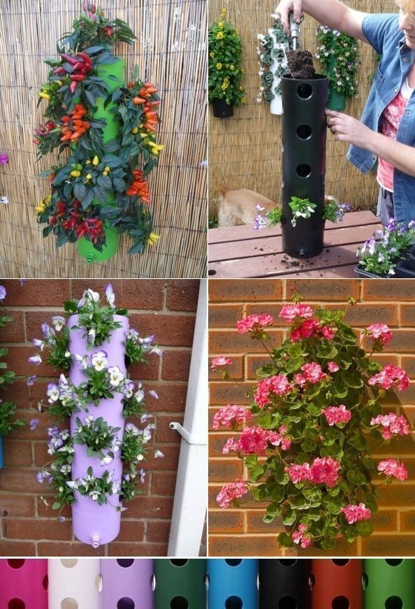 14. Une idée très intelligente et créative pour arranger des fleurs et des plantes