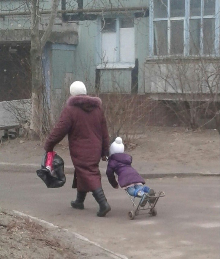 7. Une nouvelle façon de convaincre les enfants d'aller quelque part quand ils n'en ont pas envie.