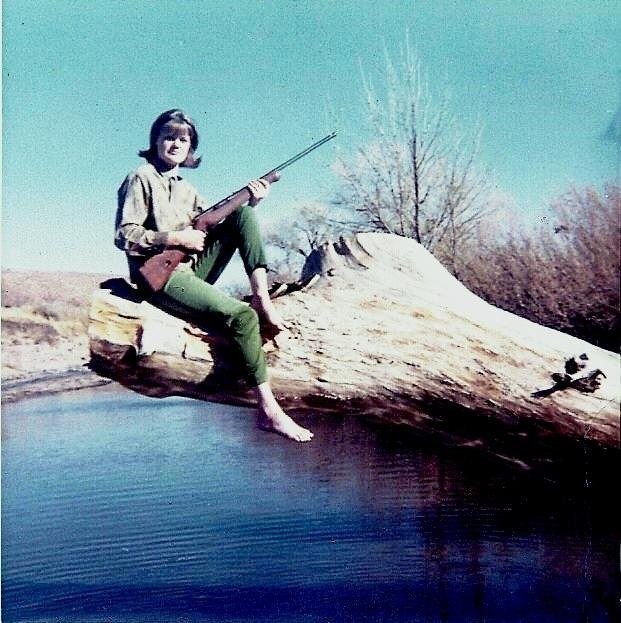 18. Mama Karma in the late 1960s, at Casas Grandes in Mexico