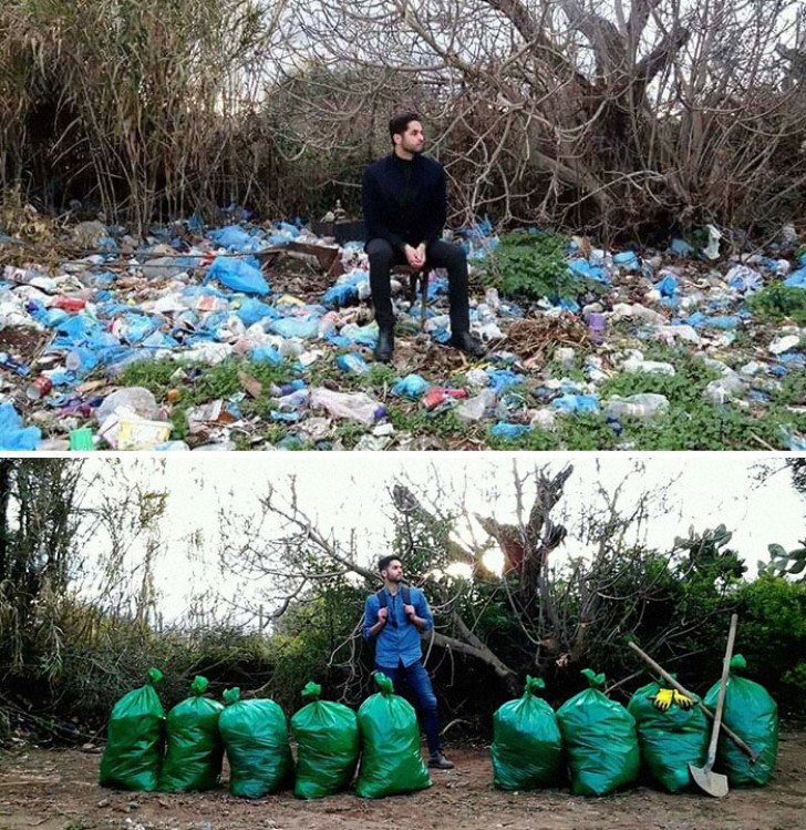 A new environmental "challenge" has appeared on social networks: and we are sure you too will be tempted to participate