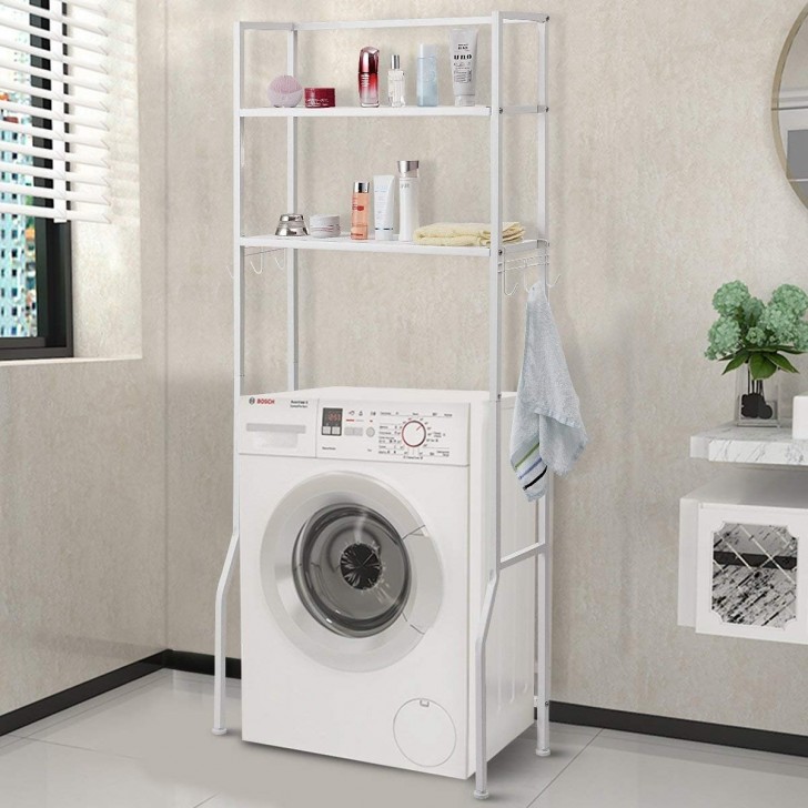 1. Un mobile salva spazio per organizzare la zona lavanderia della vostra casa!