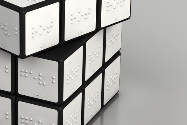 Rubik's Cube en braille