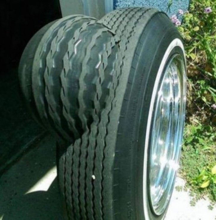 Mieux vaut éviter de prendre la route avec ces pneus !
