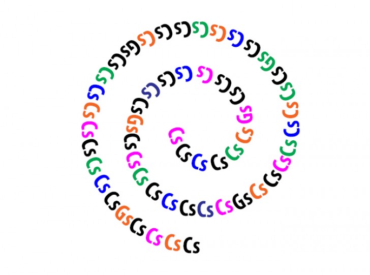 Ein wenig Gehirntraining: Wie oft siehst du den Buchstaben "G" in dieser Spirale? - 2