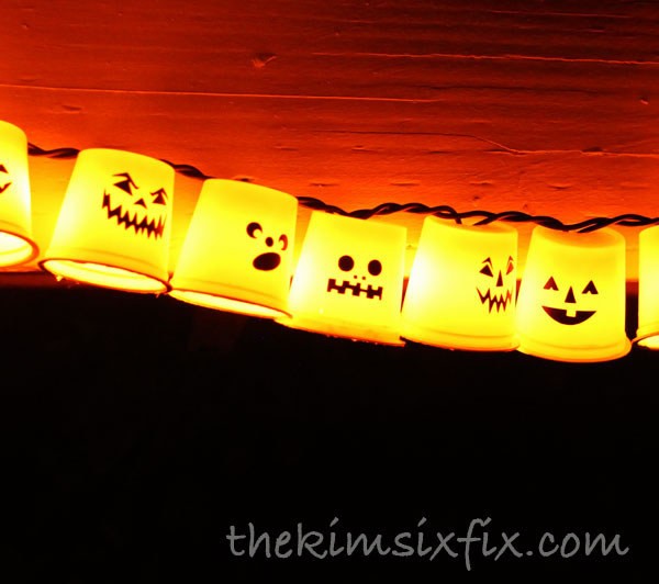 3. Detto fatto, ecco delle divertenti luci decorative ideali per Halloween!