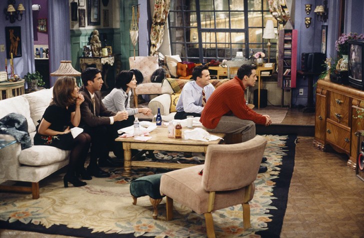 1. La salon dans la sitcom "Friends"...