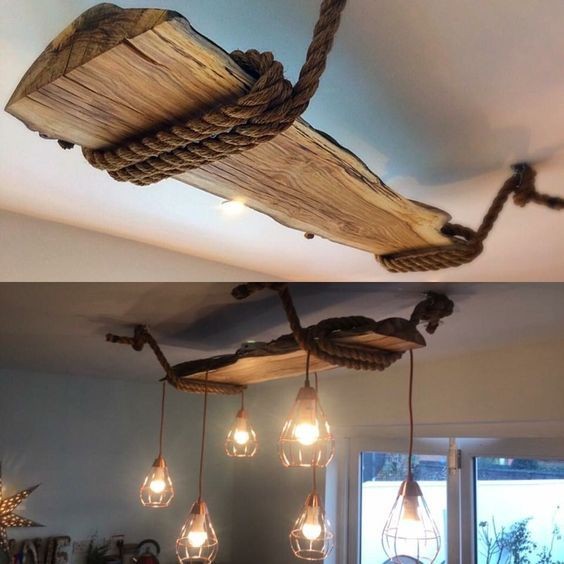 10. Con questo lampadario nella stanza gli ospiti non riusciranno a staccare gli occhi dal soffitto.