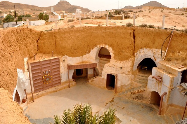 3. Matmata, in Tunisia