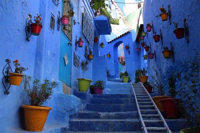 4. Chefchaouen, de blauwe stad in Marokko