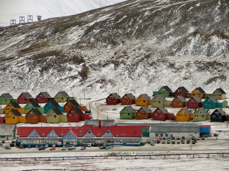 7. Longyearbyen, in Noorwegen