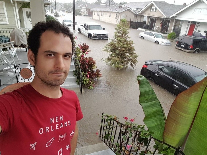 14. Come sono gli alluvioni a New Orleans...