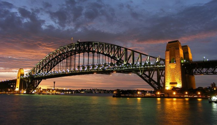 14. Le spectaculaire Harbour Bridge à Sydney, Australie