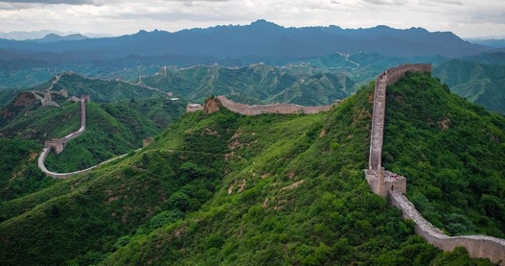 2. Environ 30% des 6 300 km de la Grande Muraille de Chine ont été perdus depuis sa construction