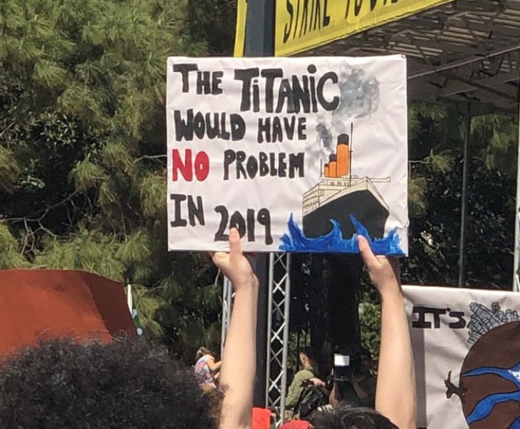 7. "Il Titanic non avrebbe avuto problemi nel 2019"