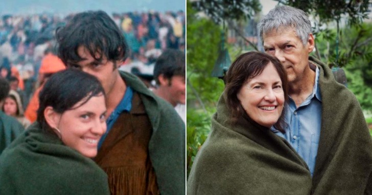 3. Ein Paar in Woodstock, 48 Stunden nach dem Treffen und 50 Jahre danach