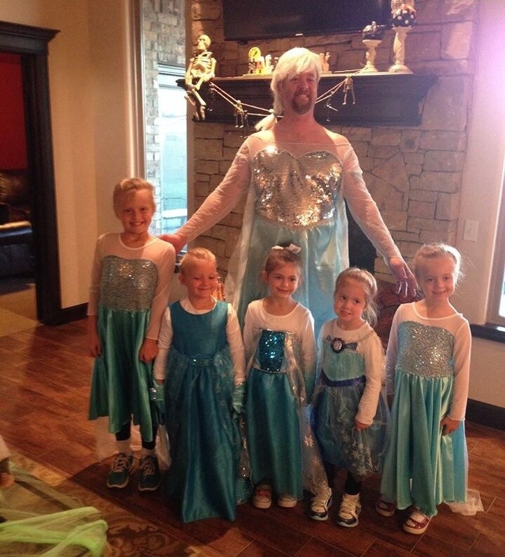 A "Frozen" movie theme party for everyone. Yes ... Everyone!