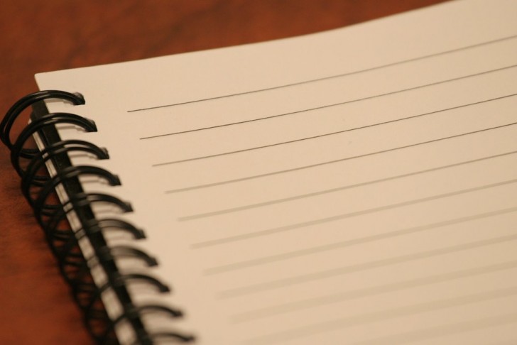 2. Ring notebooks, als altijd geen goede vrienden met wie links schrijft...