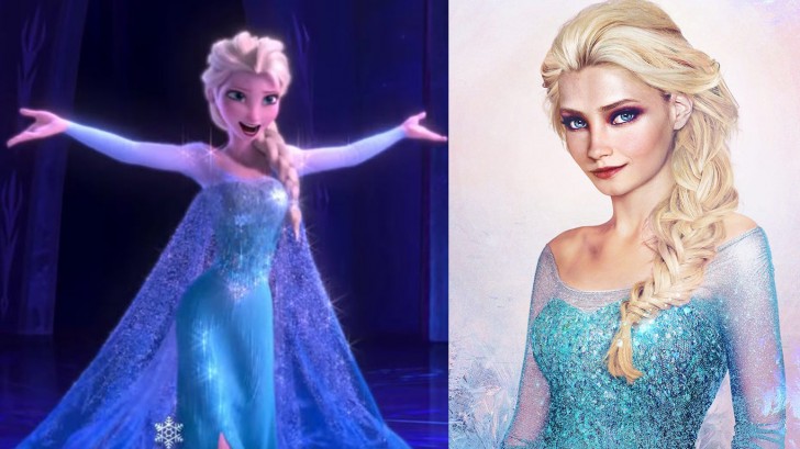 13. Elsa (" la Reine des neiges")