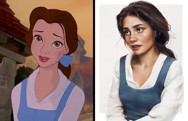 5. Belle ("The Beauty and the Beast)