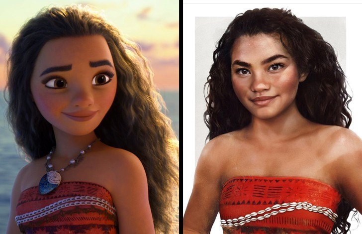 6. Vaiana (Moana")