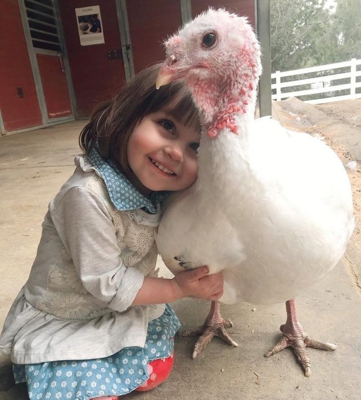 L'amour pour tous les animaux dès le plus jeune âge...