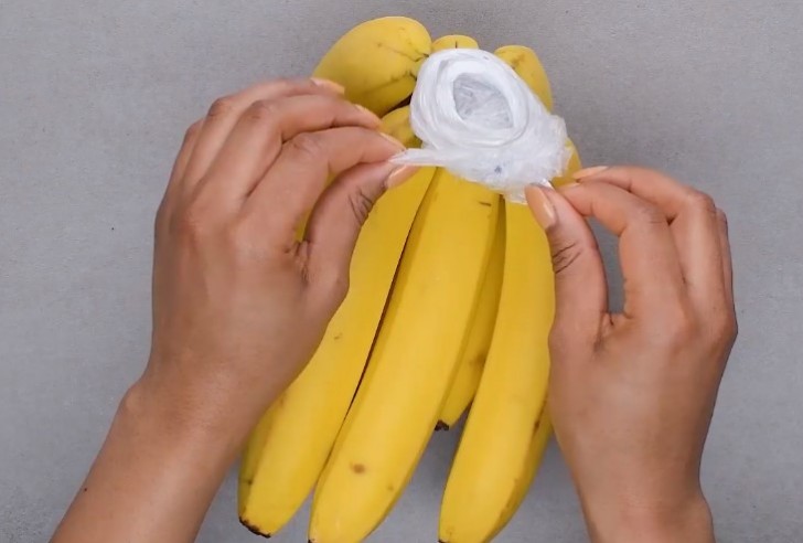 5. Per ritardare la maturazione delle banane