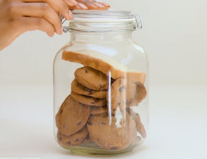 6. Per mantenere fragranti i biscotti