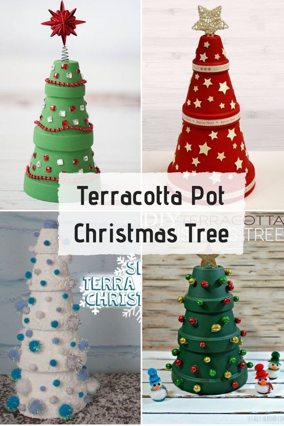 6. Perché non creare alberi di Natale dai colori più stravaganti?