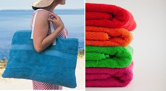 11. La borsa ideale da portare in spiaggia: potete lavarla senza problemi per eliminare salsedine e sabbia