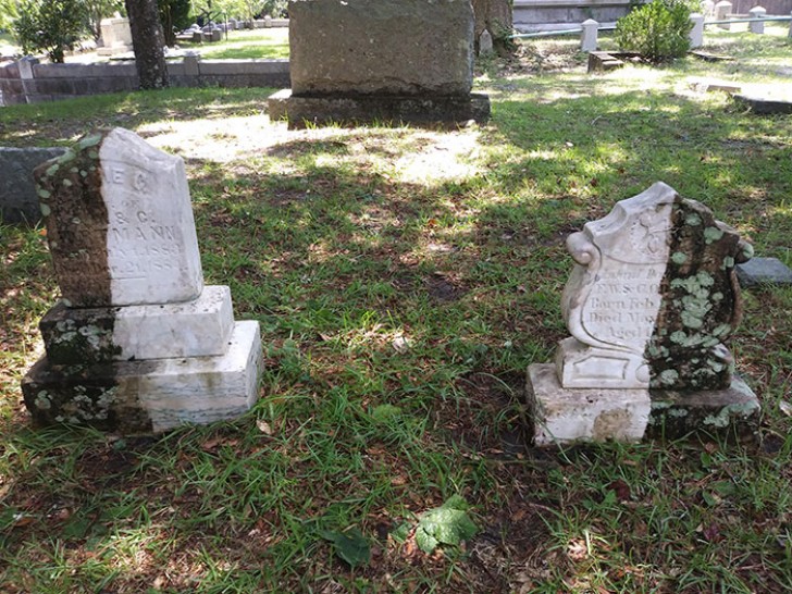 20. Einige Grabsteine aus dem Jahr 1881