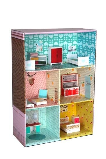 14. Utilizzando dei divisori interni, potete creare delle adorabili case per le bambole