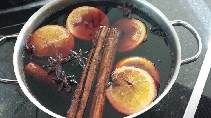 How is Glühwein prepared?