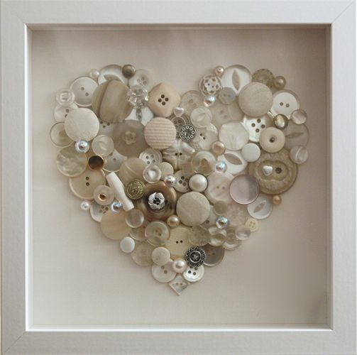 4. Un cuore da appendere, in stile elegante e shabby chic