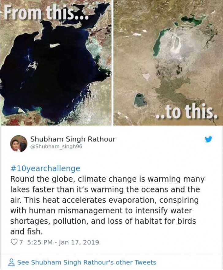 Klimaatverandering en hun... veranderingen.
