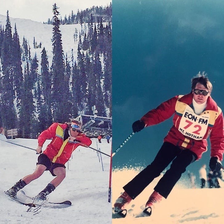 15. Deux skieurs expérimentés