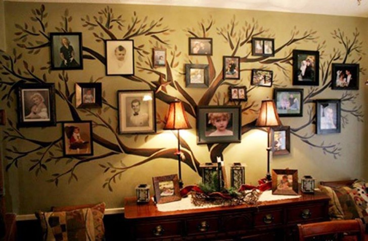 2. Questi alberi possono essere acquistati come decalcomanie o direttamente dipinti sulle pareti