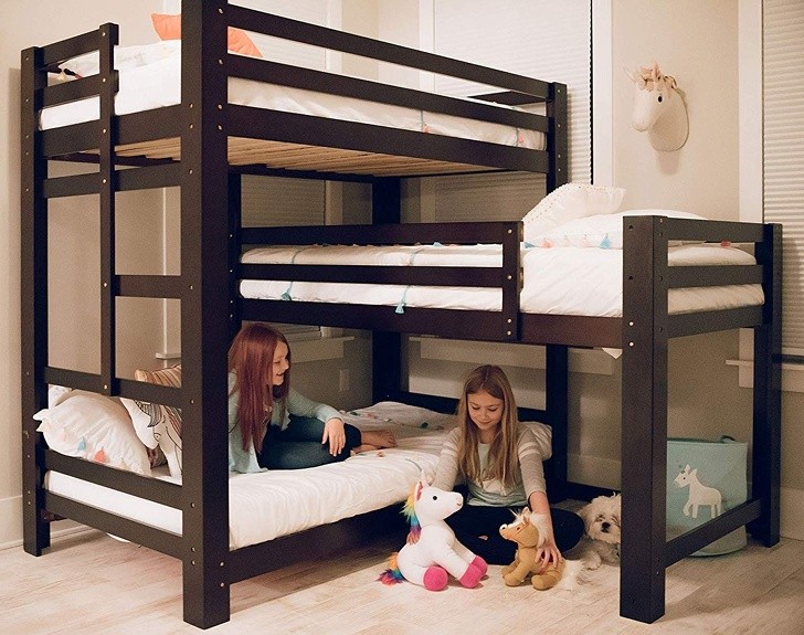 8. Qui a dit que les lits superposés doivent tous avoir la même direction ?
