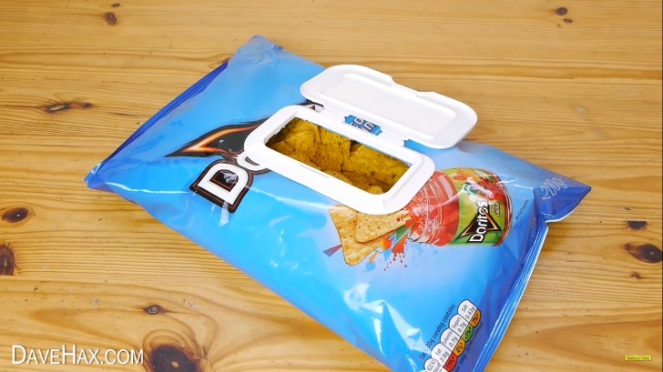 5. Il vostro sacchetto di snack apri e chiudi è pronto!