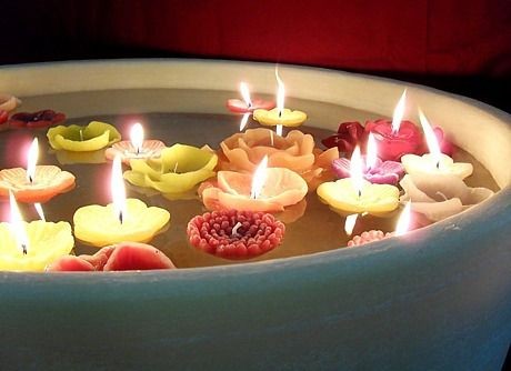 29 idee su Lumini  candele, centrotavola candele galleggianti,  composizioni con candele