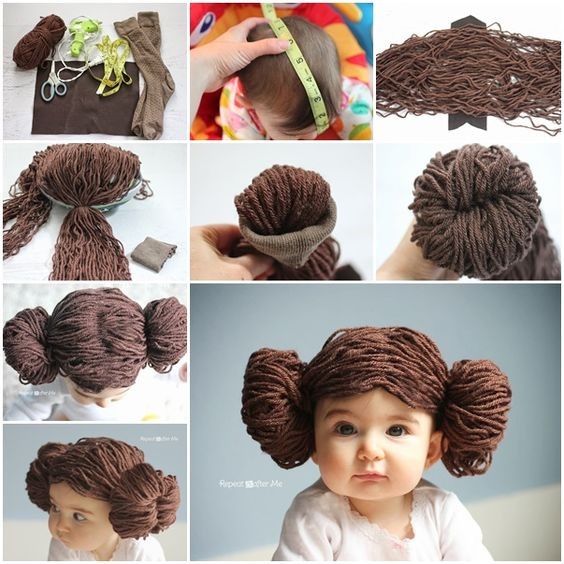 1. A wig worthy of Star War's Princess Leia Organa