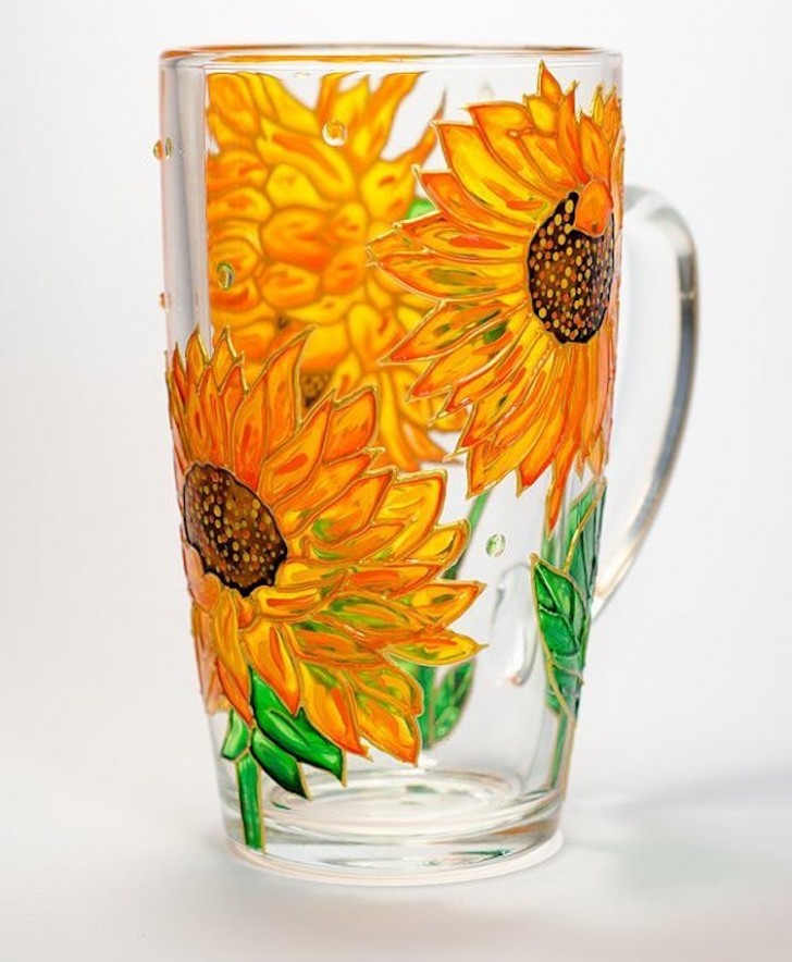 Wenn Sie hingegen die Kunstgeschichte lieben, sind Sonnenblumen, die von den berühmtesten Gemälden Vincent Van Goghs inspiriert sind, genau das Richtige für Sie