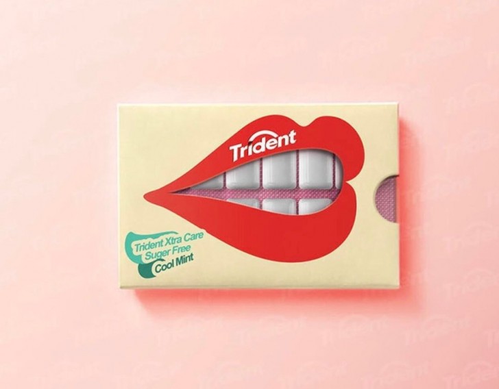 9. Un emballage de chewing-gum vraiment design et attrayant !