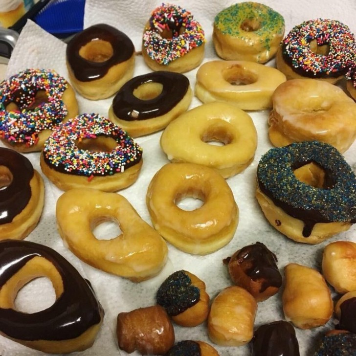 13. "Die Kinder haben mir gesagt, dass die Donuts, die ich ihnen gemacht habe, besser sind als die im Supermarkt... das macht mich glücklich!"