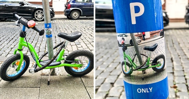 Denn auch die Kleinen verdienen Parkplätze, die nur für sie reserviert sind!