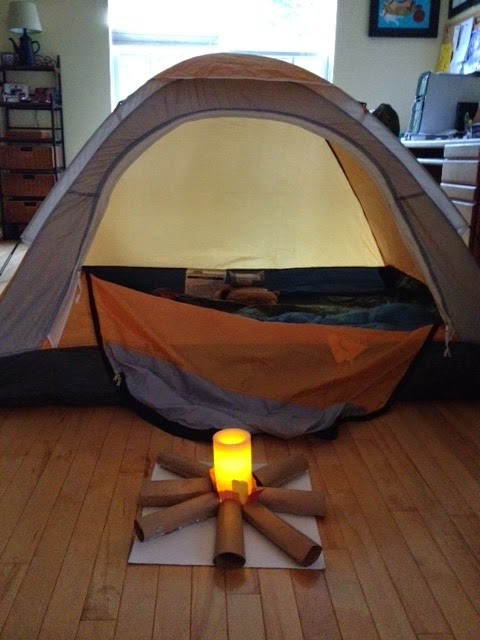 5. Bygga en campingplats inomhus